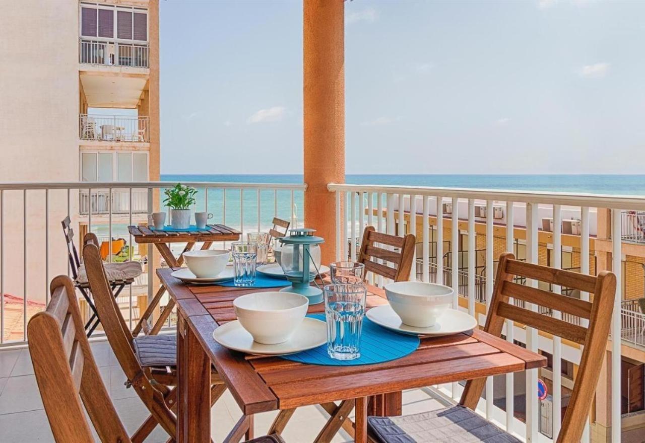 Seaview Modern Beach Apartment Guardamar del Segura Eksteriør bilde